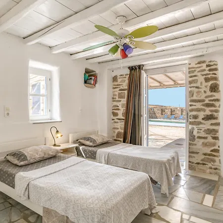 فيلة Nikoramavilla Paros With Swimming Poll And Bbq For 21 Guests
