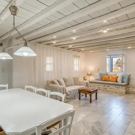 فيلة Nikoramavilla Paros With Swimming Poll And Bbq For 21 Guests